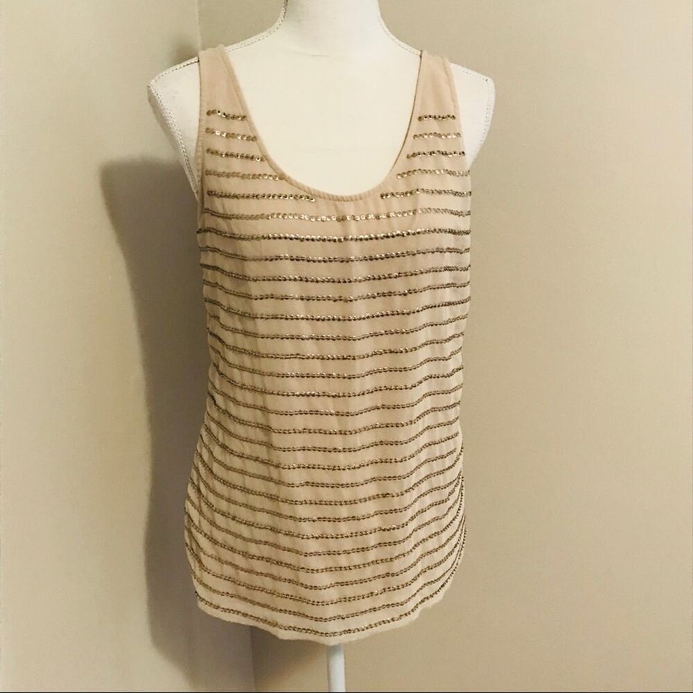 LOFT Sequin Tank